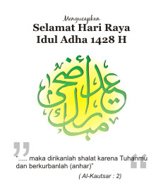 Met Idul Adha 1428 H