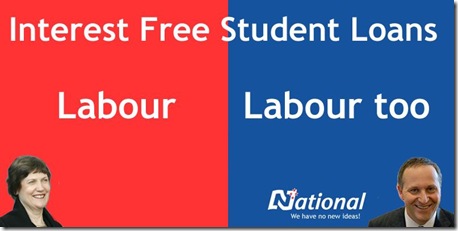 Interest Free Student Loans - Labour Too