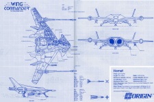 Wing Commander Hornet blueprint
