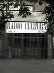 Entrada a Radio Cultura FM 97.9 MHz - Buenos Aires
