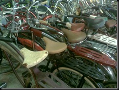 Vintage Bikes at the Used store