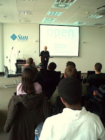 Lukas and students from EPFL Lukas and students from EPFL