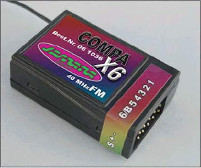 Receptor de aeromodelismo y radio control