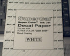 Reverso de papel de calca