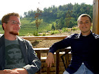 Steve & Derek @ Del Fos vineyard