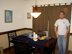 Steve @ home for our going-away party :(