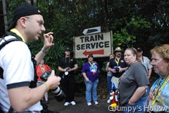 Tim Devine at Pangani Forest Exploration Trail