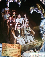 Hamming it up on Expedition Everest