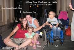 Disney Geek Collin and the Family @ Disney's Electrical Parade