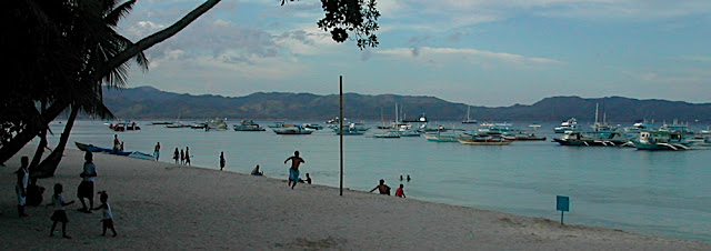 Boats at Boracay