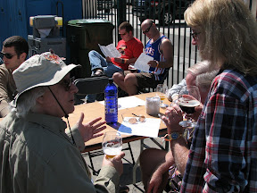 Beer Molly chatting about (what else) beer