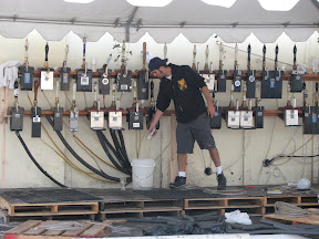 Setting up 40 plus beer engines is no simple task