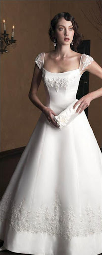 Sexy Women in Wedding Dress - Bridal Gown Collection 001