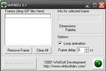 UnFREEz - 精巧迅速的 GIF 动画创建软件 1