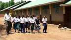 Linda Gapp with Students