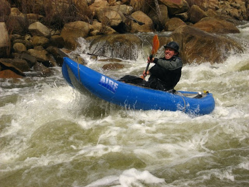 Jon blasting through in his IK