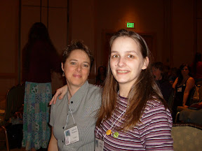 Laureen Hudson and Melissa Collins at the Trust Birth Conference