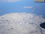 San Francisco vu depuis l'avion... génial