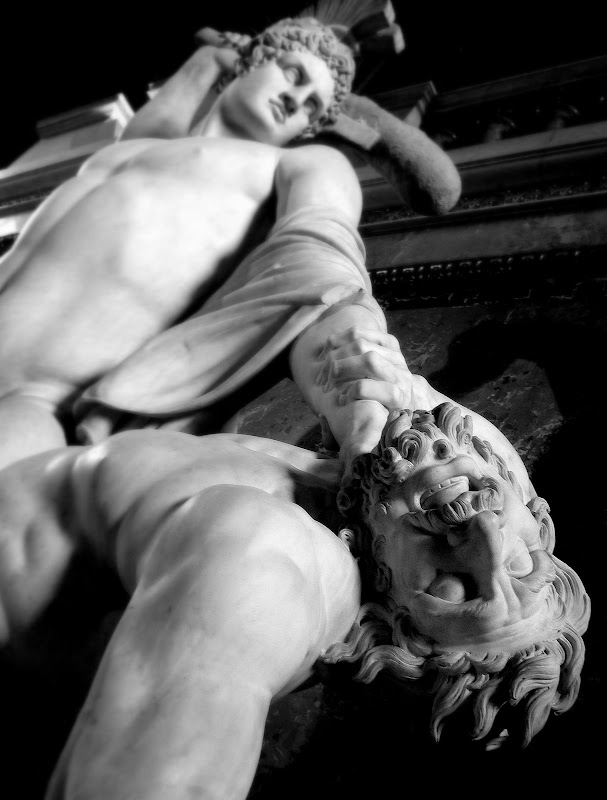 Theseus Battling the Minotaur, Canova