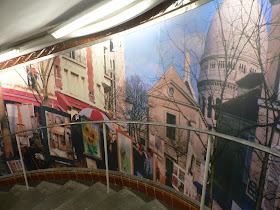 Mural, Abbesses Metro