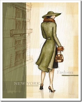 Rain New York by Andrea Laliberte