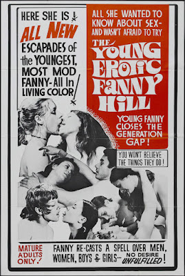 The Young, Erotic Fanny Hill (1971, USA) movie poster