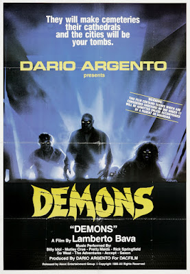 Demons (Dèmoni) (1985, Italy) movie poster