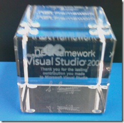 Visual Studio crystal cube