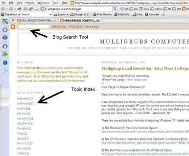 Blog Search