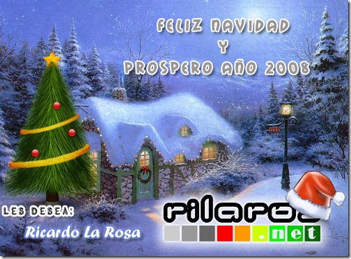 Feliz Navidad y Prospero Año 2008