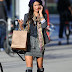 Jessica Szohr ; Concerned Look while Chatty on Cellphone