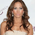 Jennifer Lopez in Strapless Gown with Curly Shoulder Length