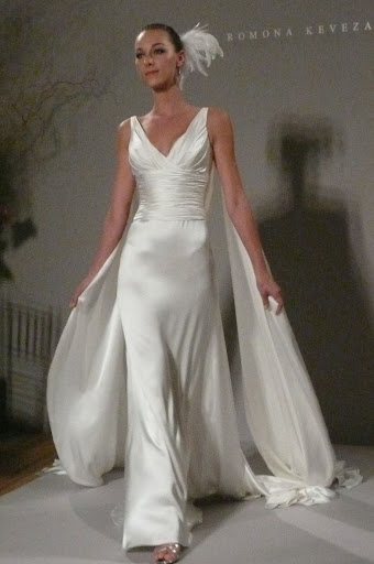 Simple Wedding Dresses By Romona Keveza