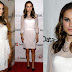 Natalie Portman Stunning in Sheer Christian Dior White Dress