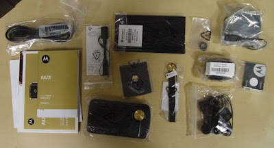 [Mobile]Moto RAZR V8 2GB璀璨金華版開箱照 - 阿祥的網路筆記本