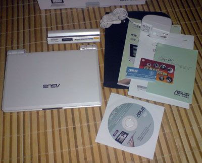 [NB]終於入手EEEPC！開箱 & 使用小心得！ - 阿祥的網路筆記本