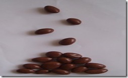 choc coated nuts- easycrafts