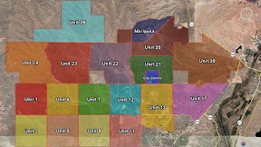 Rio Rancho Estates Unit Map