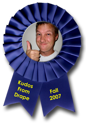 Kudos From Drape - Fall 2007