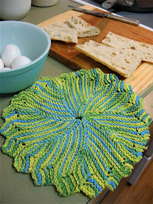 Beginner Knitting Patterns-Easy Beginner Dishcloth