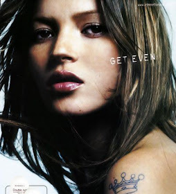 Supermodel Kate Moss