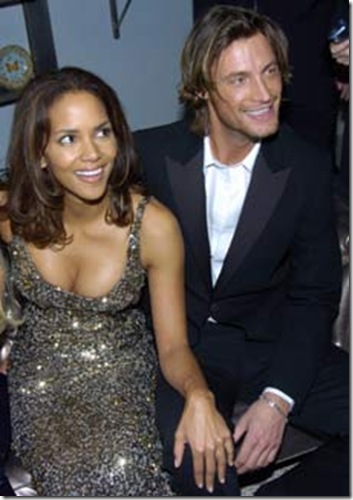 Halle Berry and Gabriel Aubry at Versace party together picture