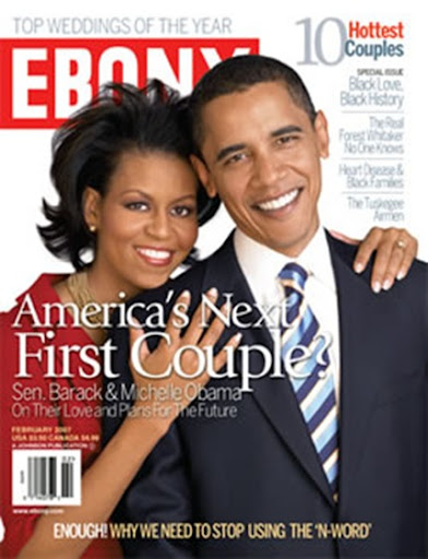 Barack Obama and Wife Michelle picture