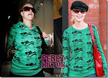 Britney Spears and Katherine Heigl in Same Dress