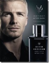 David Beckham Instinct After Dark fragrance ad campaign