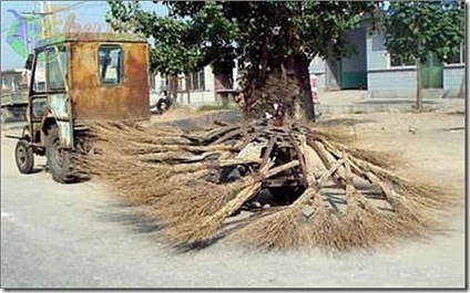 street sweeper vehicle