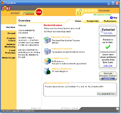 Descargar gratis Zone Alarm  7.1,,,,2008.