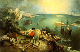 brueghel, val van icarus