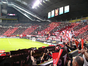 コンサドーレカラーで応援