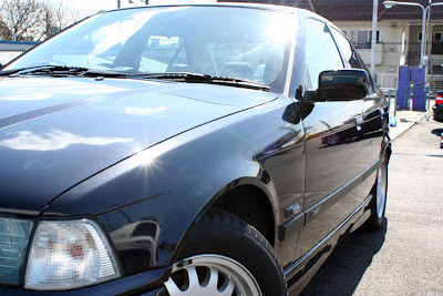 洗車のコツ 樹脂パーツの黒さを取り戻す方法 Bmw 3i 94y 神奈川県 会員様 洗車